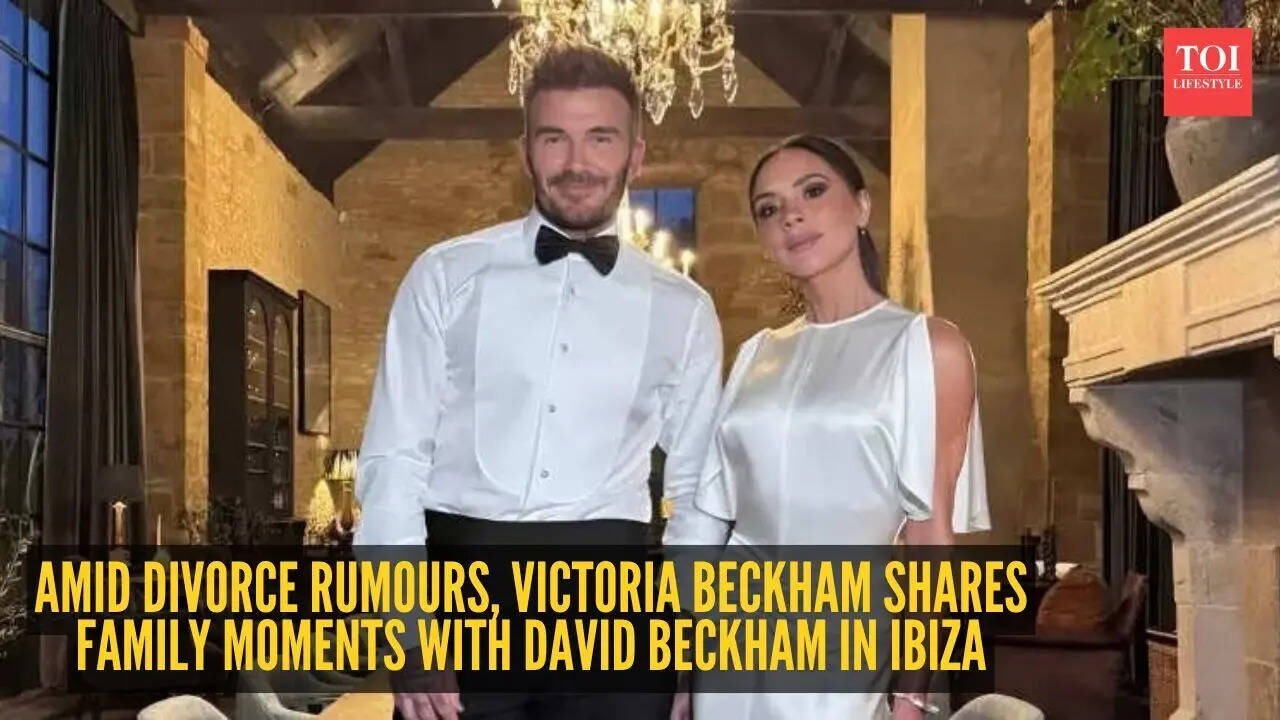 Amid divorce rumours, Victoria Beckham shares family moments with David Beckham in Ibiza
