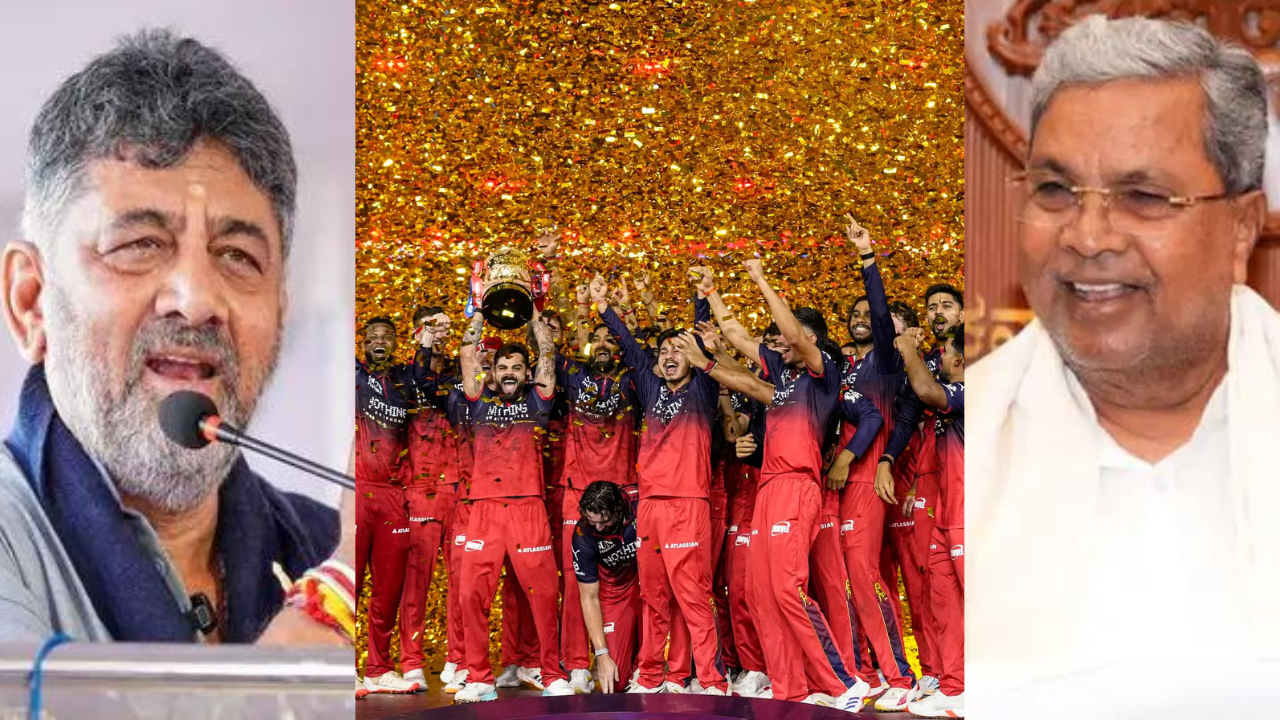 ‘Rises again as champions! Karnataka CM-elect DKS, Sidda congratulate RCB on winning IPL