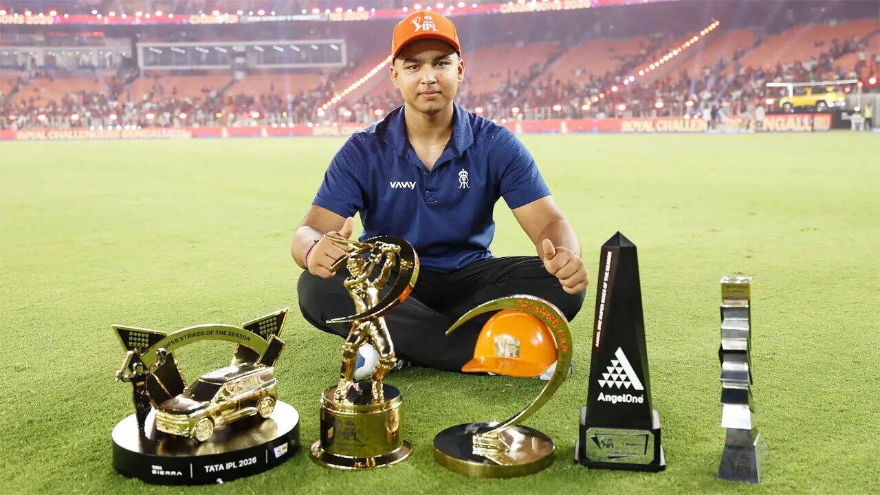 IPL 2026 awards full list: Who won Orange Cap, Purple Cap, MVP and Best Catch?