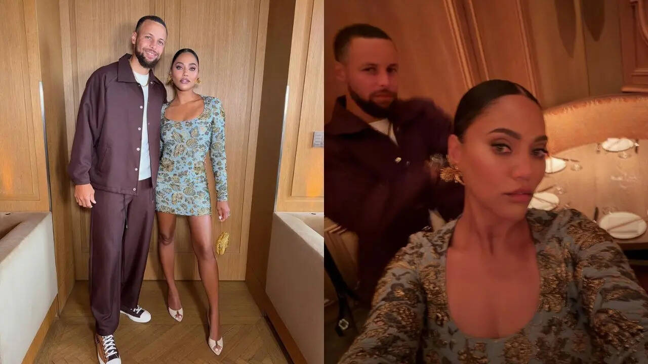 Stephen Curry and Ayesha Curry