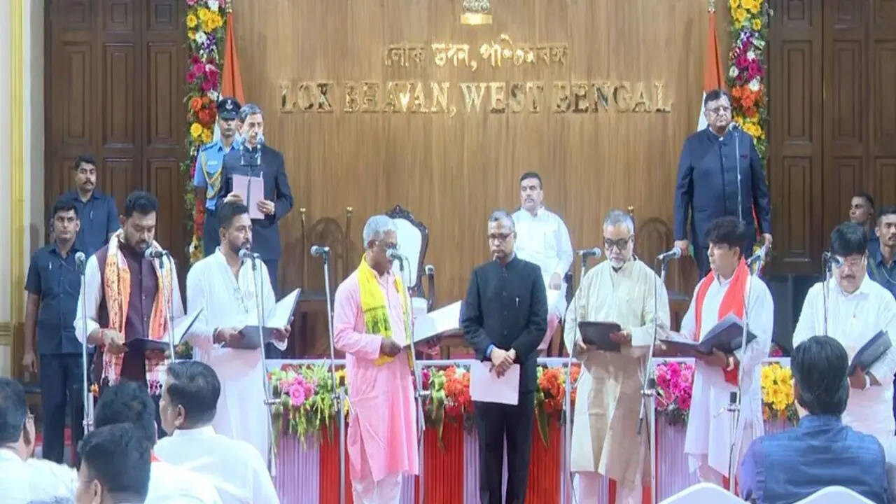 West Bengal cabinet expansion: 35 ministers take oath in Suvendu Adhikari govt