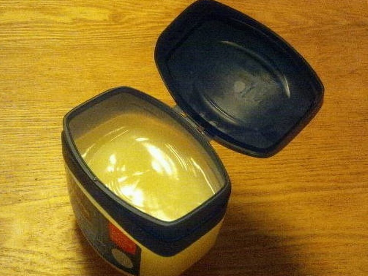 Image of opened Vaseline