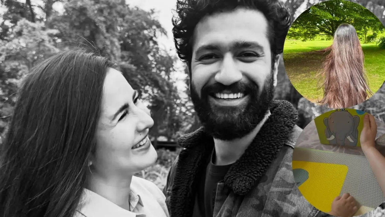 Katrina drops unseen PICS from Vicky's b'day, her hair steals the show