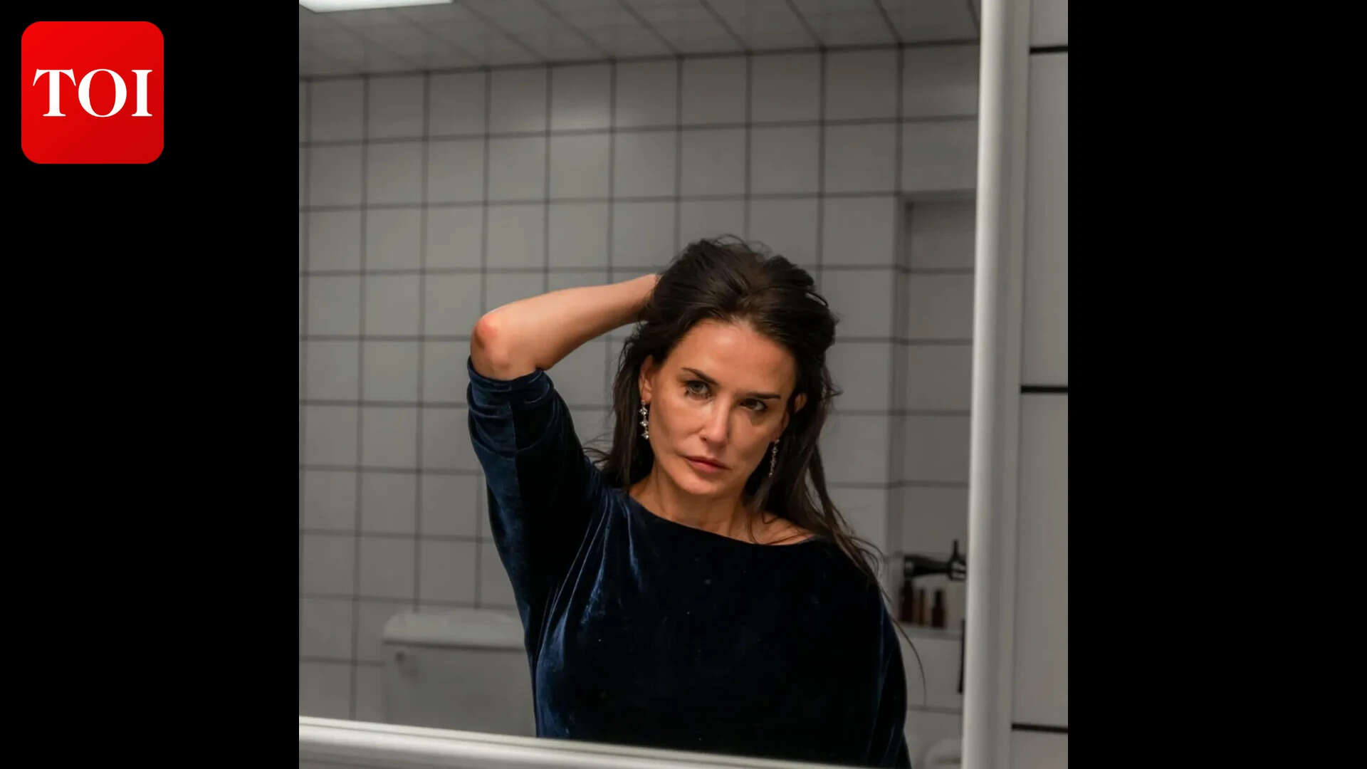 The artistic rebellion is turning the tide. Demi Moore’s critically acclaimed and commercially successful performance in The Substance (2024)—a body-horror film that directly satirizes the violence of ageist beauty standards—has sparked global conversations about ageism. 9c6f62cd73d5c339c993383e47d3bc9ea1-mubi-substance