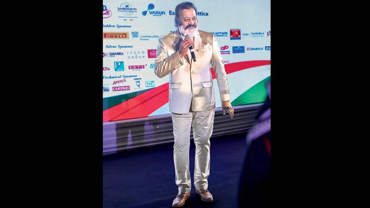 Recounting his visit to Italy for the 2024 G7 Summit, Suresh Gopi said, “I was encouraged to visit some shops because Italy is renowned for its fashion and culture, so I visited Ferragamo. I bought a couple of items there, and the one I am wearing now is Ferragamo. It also reminds us of the style and wardrobe of Sophia Loren”