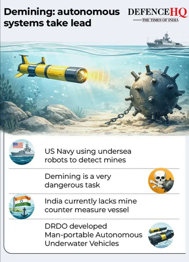 Demining- autonomous systems take lead