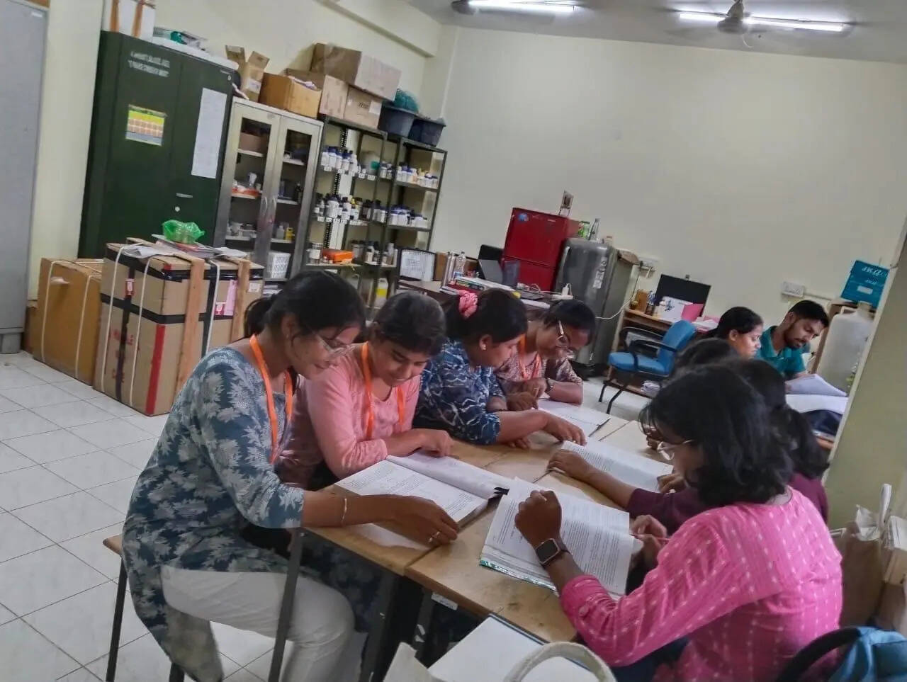 Students at work at a laboratory at FM University in Balasore 8e18905f-fa5f-4eff-b075-1b7b2a5f8de9_IMG-20260601-WA0028.jpg