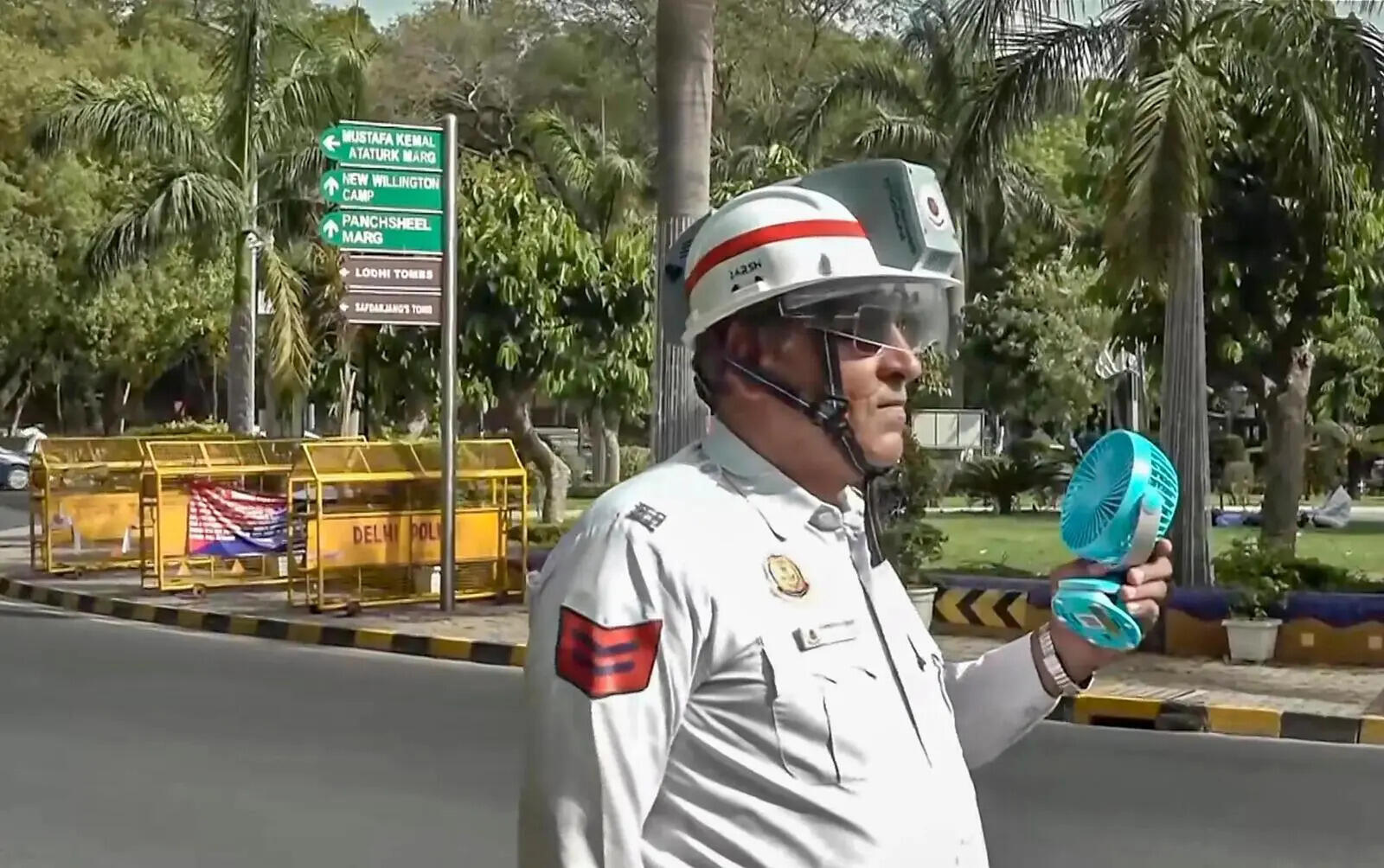 AC helmet (Image/PTI)