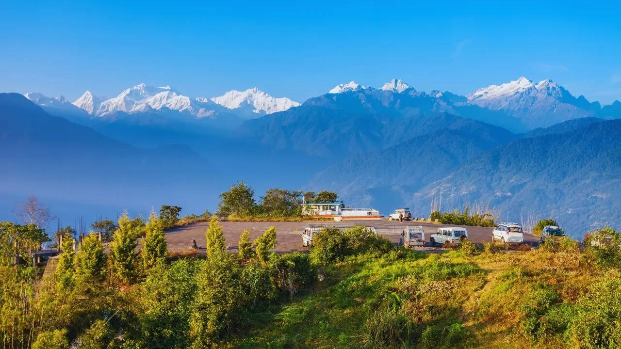 Mount Kanchenjunga view from Pelling