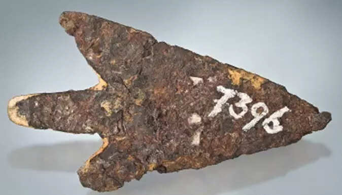 A Bronze Age Arrowhead