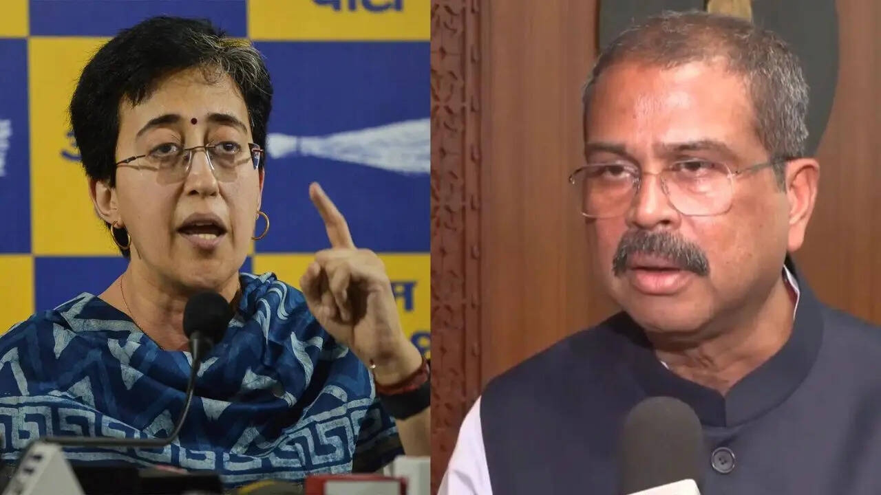 CBSE re-evaluation payment: Atishi slams education minister Dharmendra Pradhan over limited bank options on portal