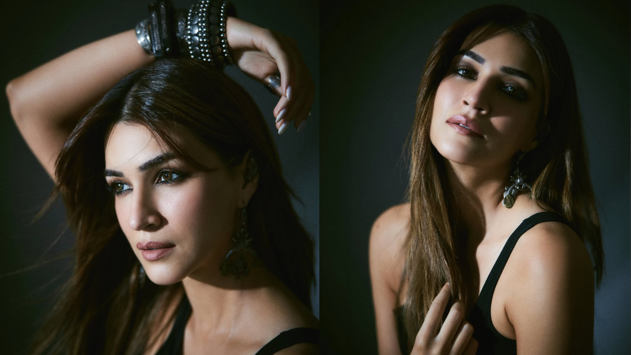 Kriti Sanon’s Latest Look Dipped In Dark Romance
