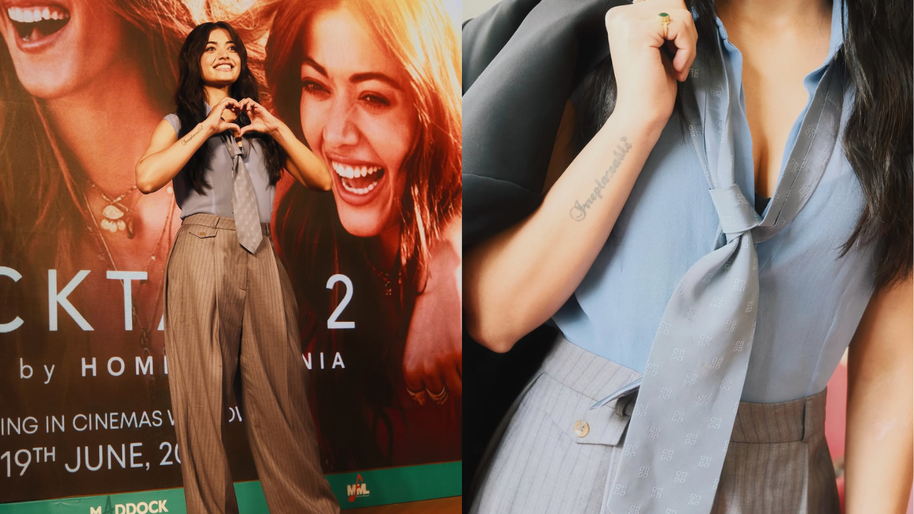 Rashmika Mandanna Is Making Tailoring the Main Event
