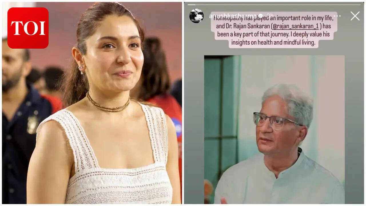 Anushka credits homeopathy for health journey; faces backlash