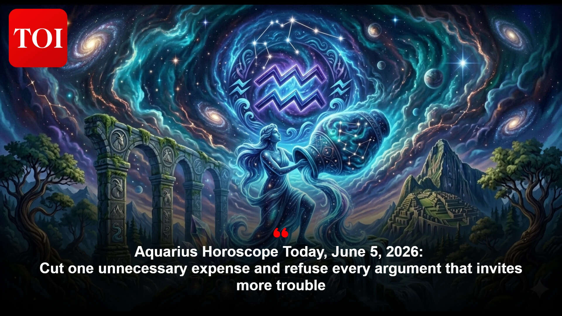 Aquarius Horoscope Today: Watch every rupee today; avoid arguments to ease stress