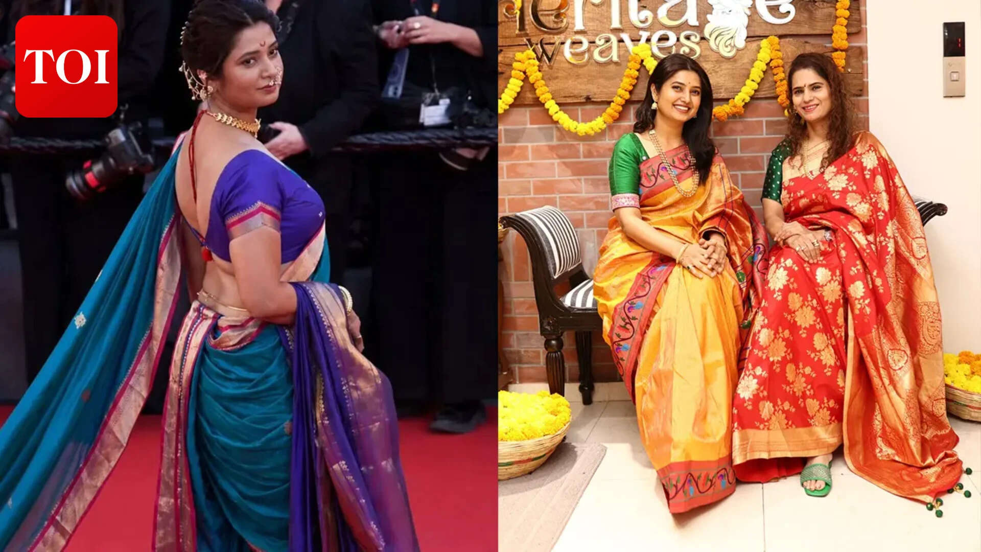 From Maharashtra to Cannes: Prajakta Mali's Nauvari moment resonated beyond fashion