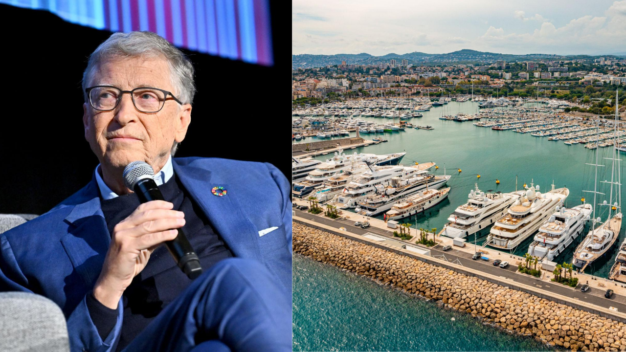 Bill Gates spent $80 mn on French Riviera's most exclusive yacht berths
