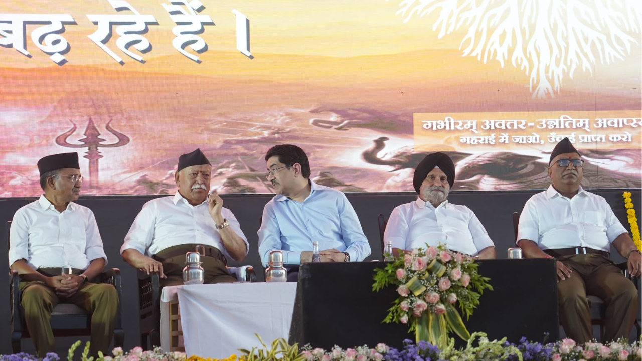 ‘Enduring strength of Sangh’: Kumar Mangalam Birla lauds RSS for its century of service