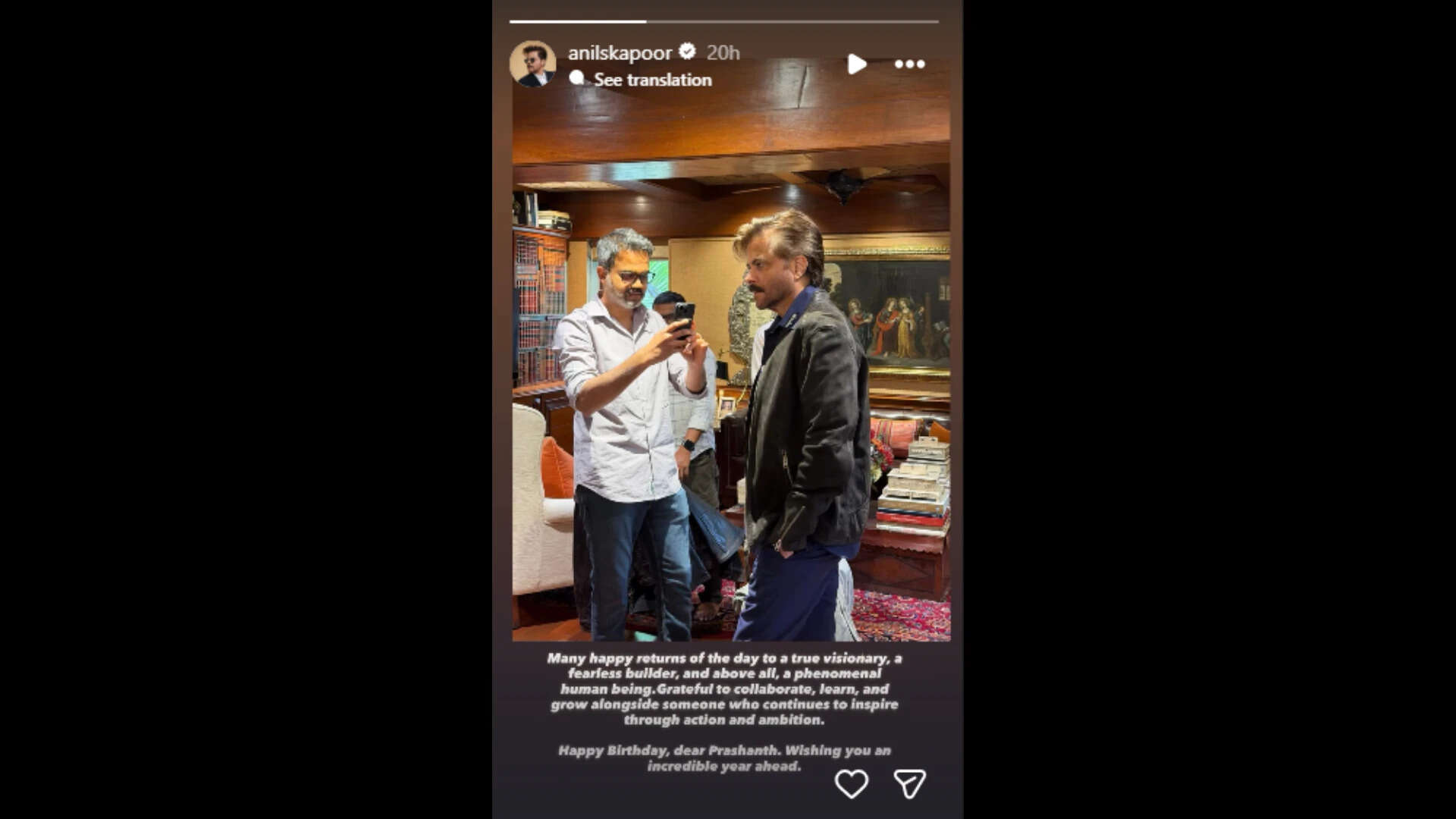 Anil Kapoor IG post