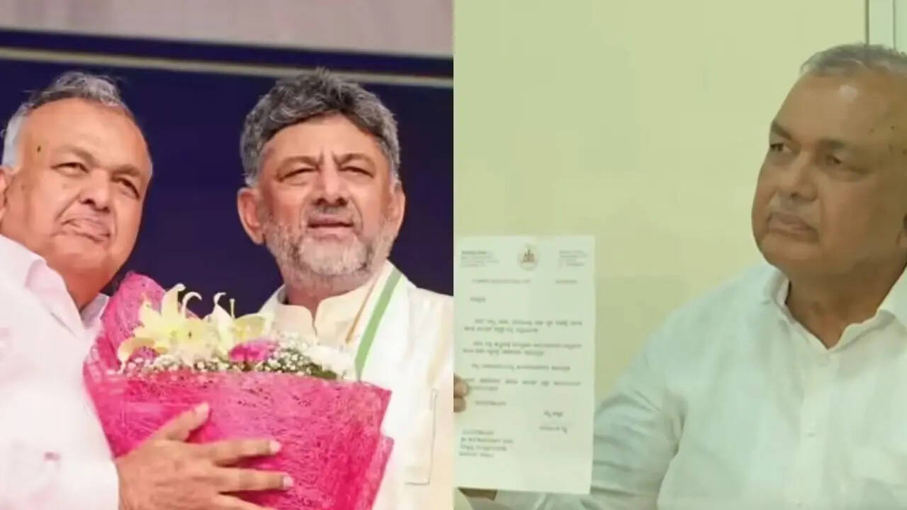 Days after taking oath, 'humilated' Ramalinga Reddy quits Karnataka cabinet; cites 'DKS U-turn'