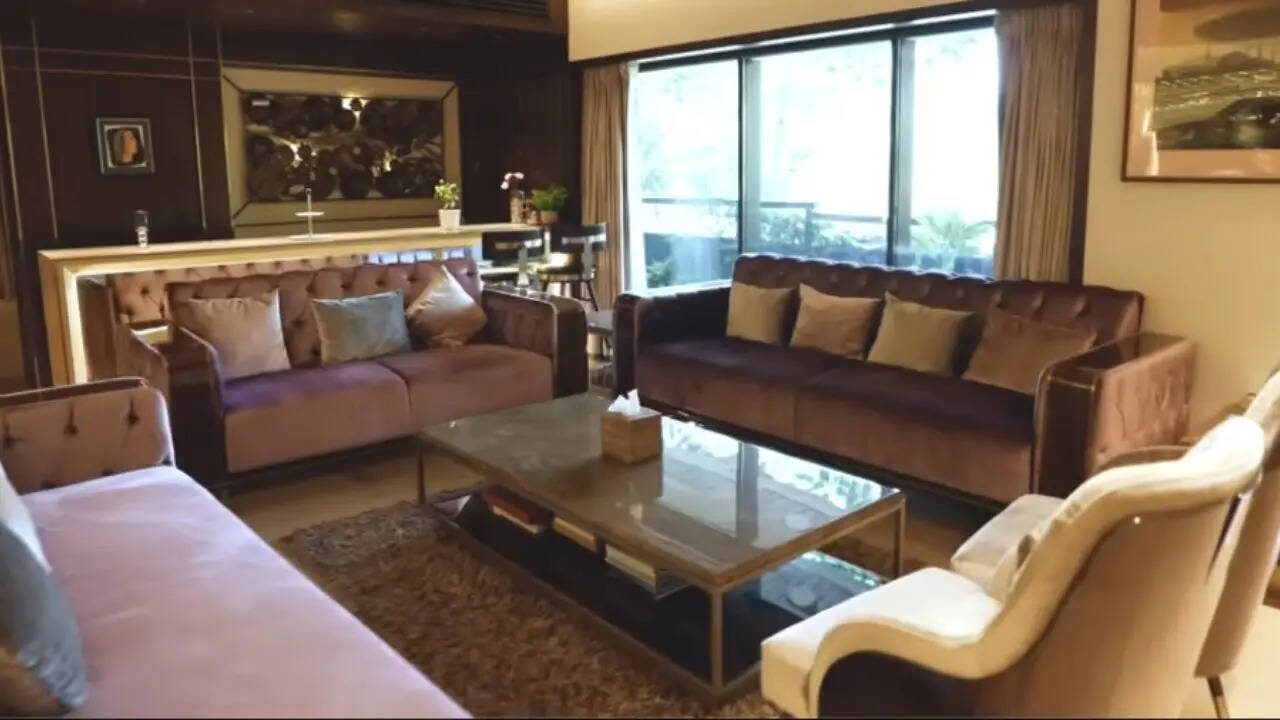 Sanjeev Kapoor’s living area