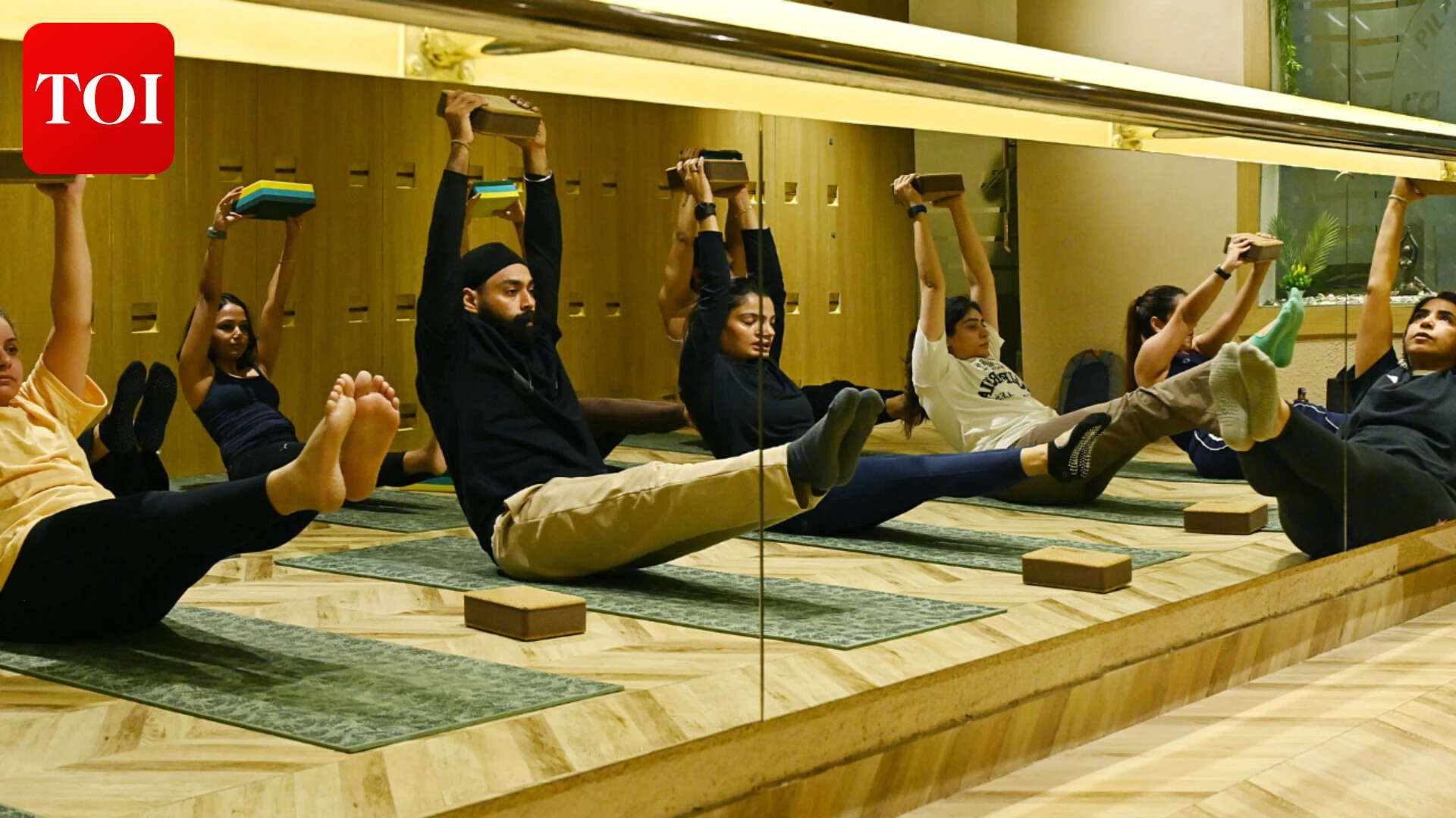 "Yogalates requires minimal equipment and can be done even online from the comfort of your home," shares Monishita Ghosh, yogalates instructor