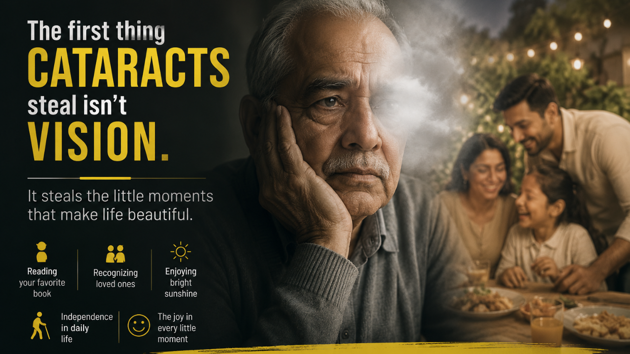 The first thing cataracts steal isn't vision: The subtle changes many people dismiss for years