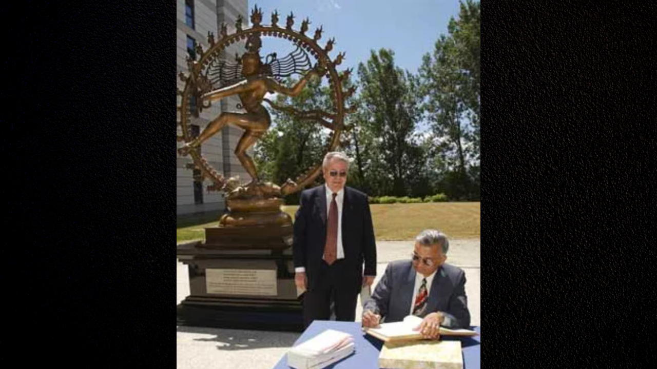 Lord Shiva- Nataraja statue at CERN