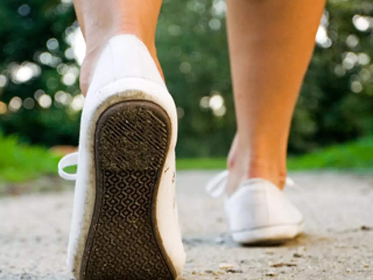 Walking backward