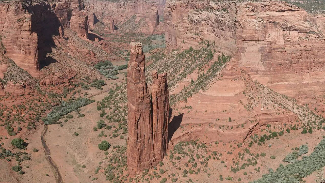 6. Spider Rock, United States