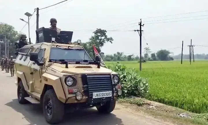 Sandeshkhali arms bust: West Bengal STF recovers weapons from TMC leader's pond