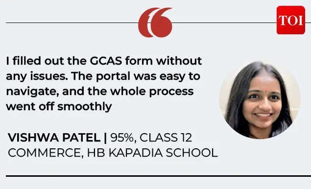 Vishwa, class 12 student