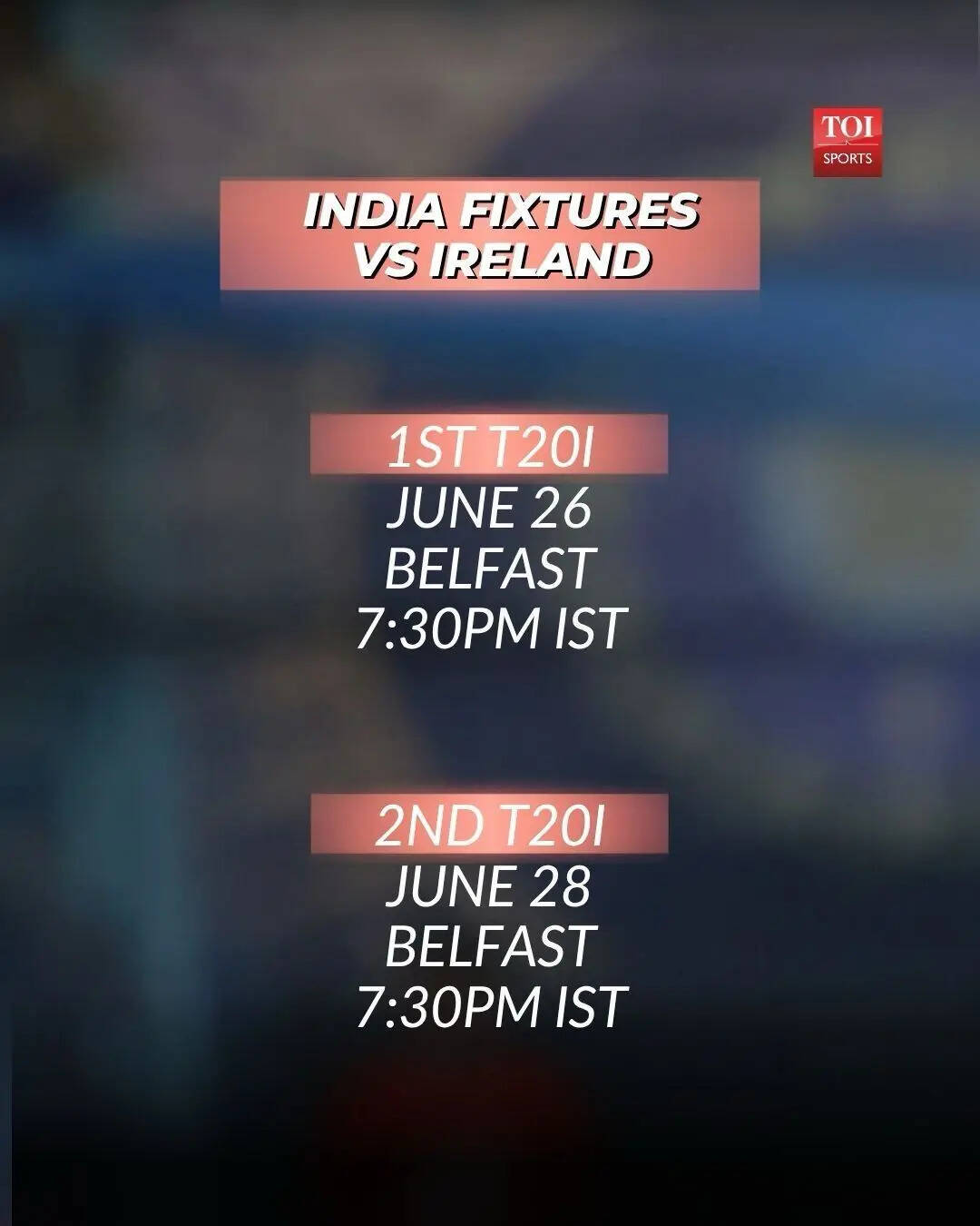 India vs Ireland