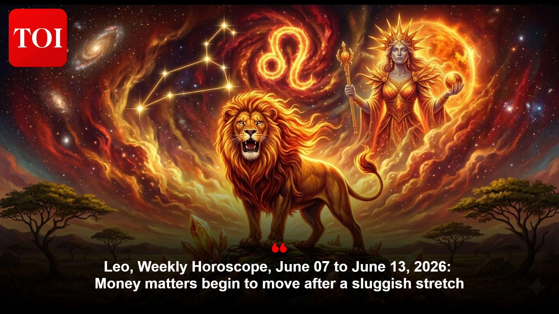 Leo, Weekly Horoscope, June 07 to June 13, 2026: Money matters begin to move after a sluggish stretch