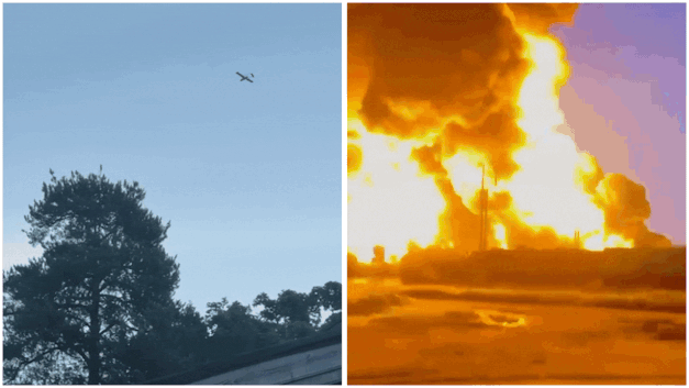 Watch: Ukrainian drones hit St Petersburg region again; Russia claims capturing village