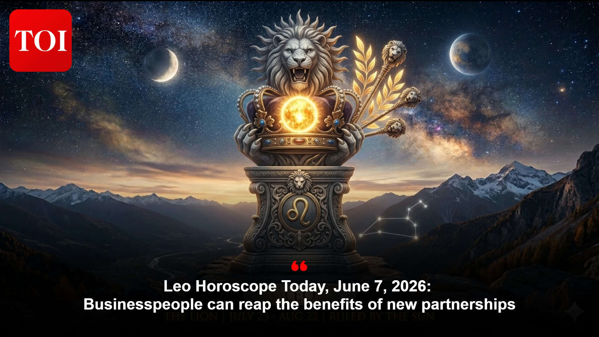 Leo Horoscope Today: Warmth returns in love and work; avoid risky investments