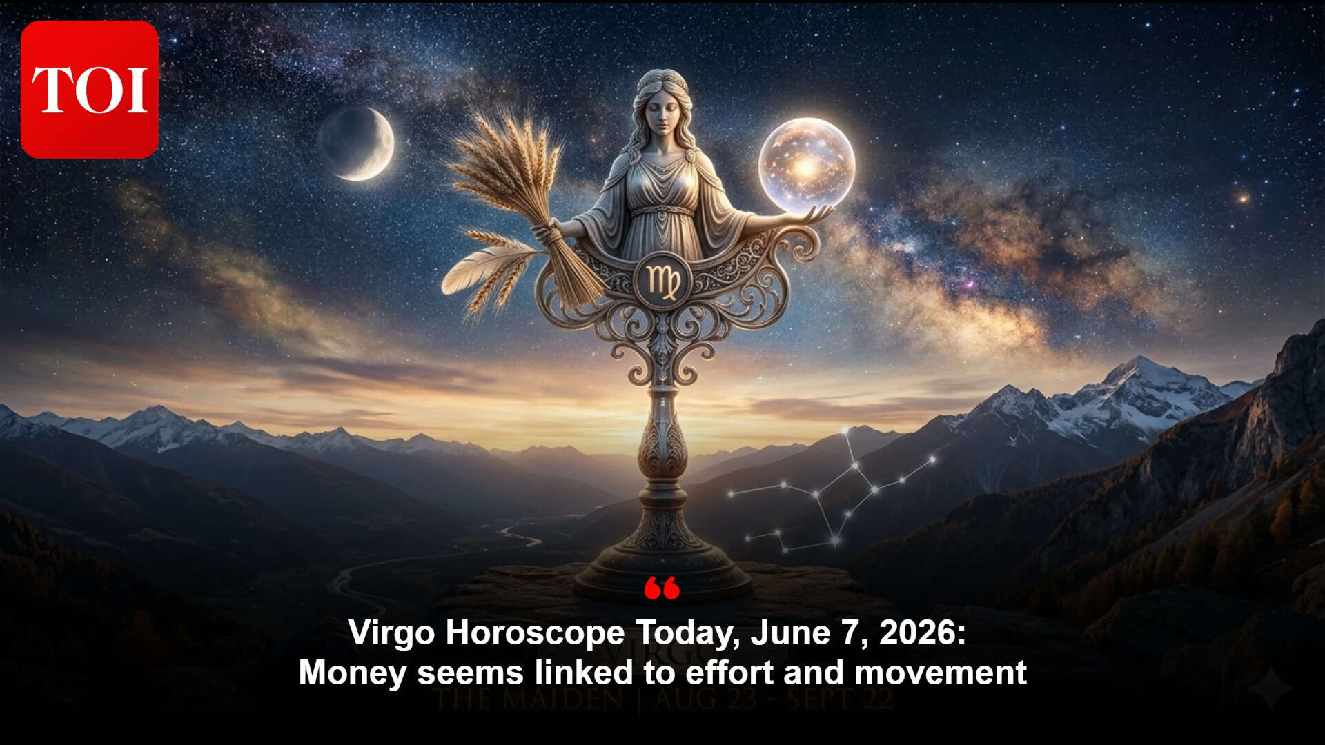 Virgo Horoscope Today: Focus boosts work, study and love; money linked to effort