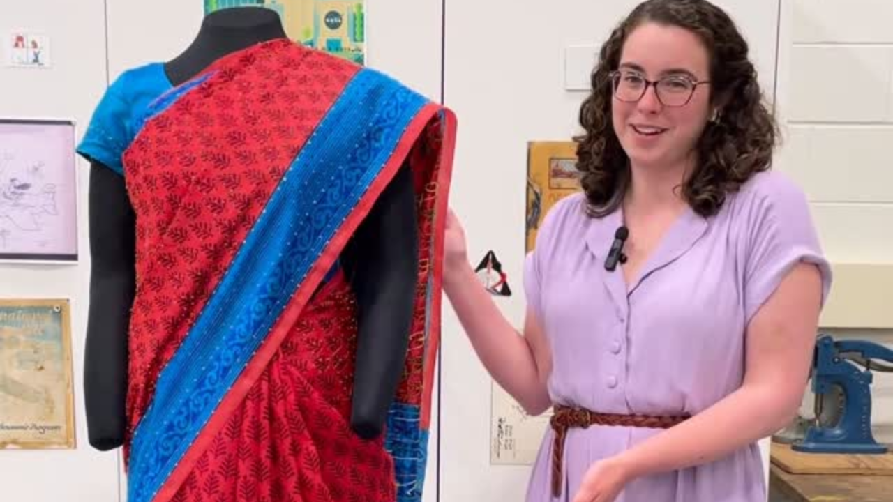 ISRO Scientist Nandini Harinath’s Mars Mission Saree