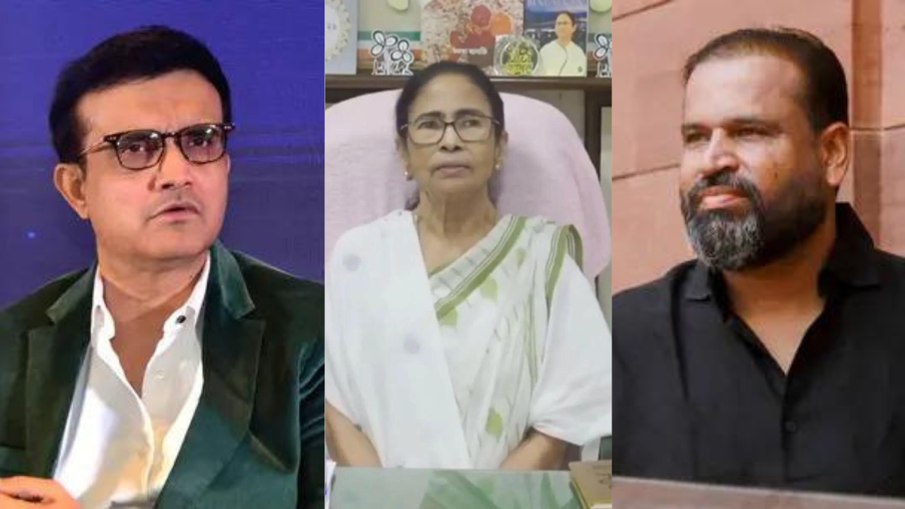 'Incorrect and untrue': Sourav Ganguly denies asking Yusuf Pathan to resign 'on behalf of' Mamata Banerjee