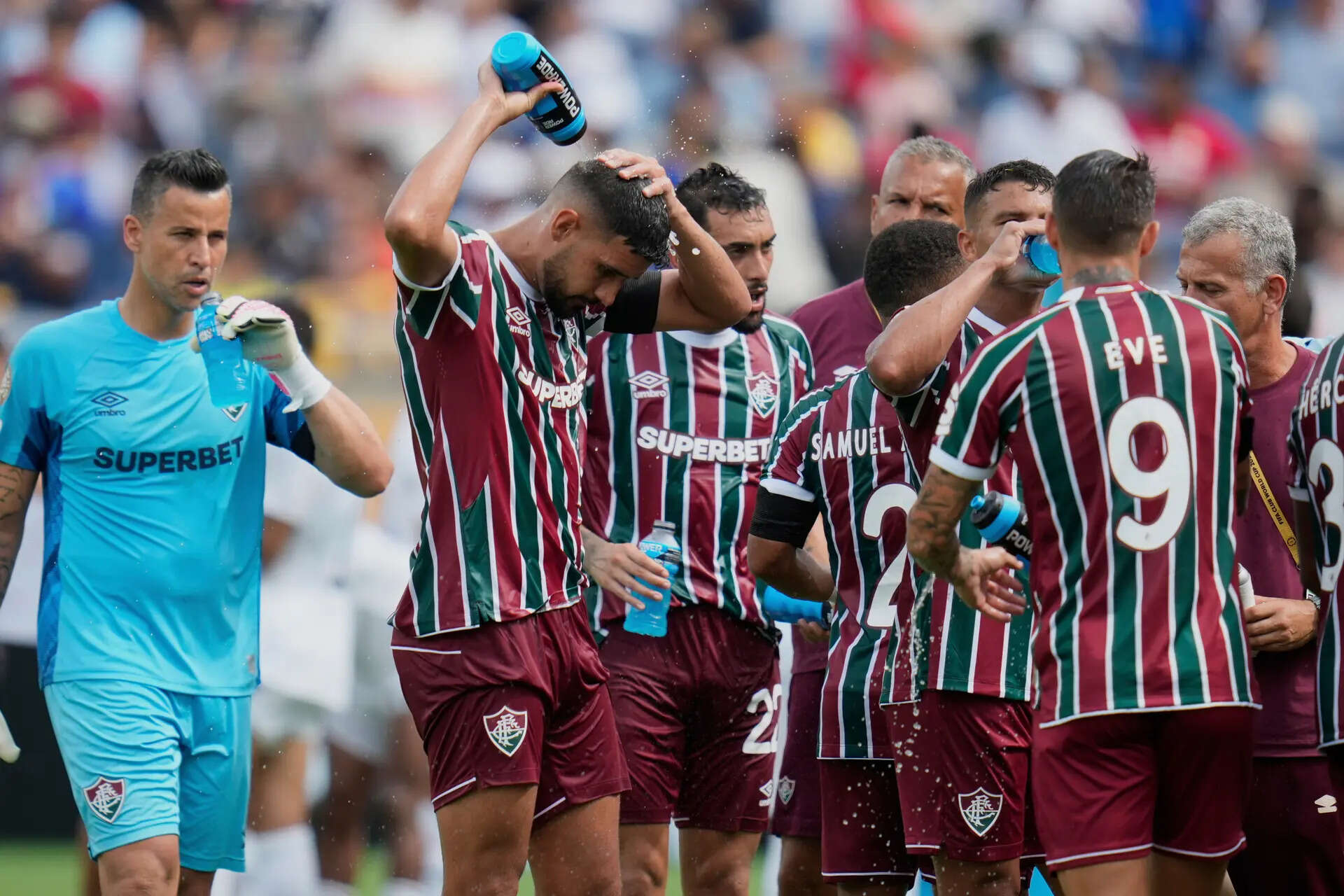 World Cup to include 3-minute hydration breaks in each half of all games, not only in hot weather