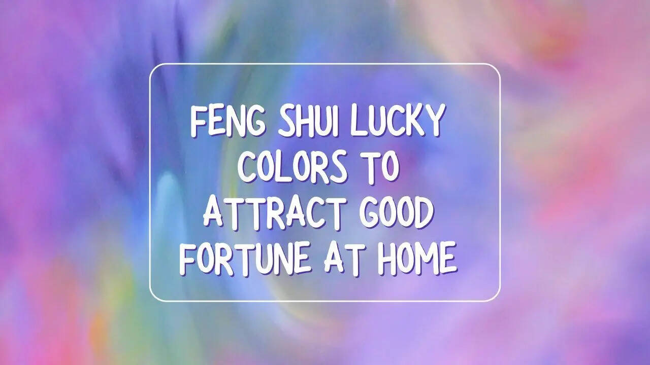 Feng Shui lucky colors to attract good fortune at home