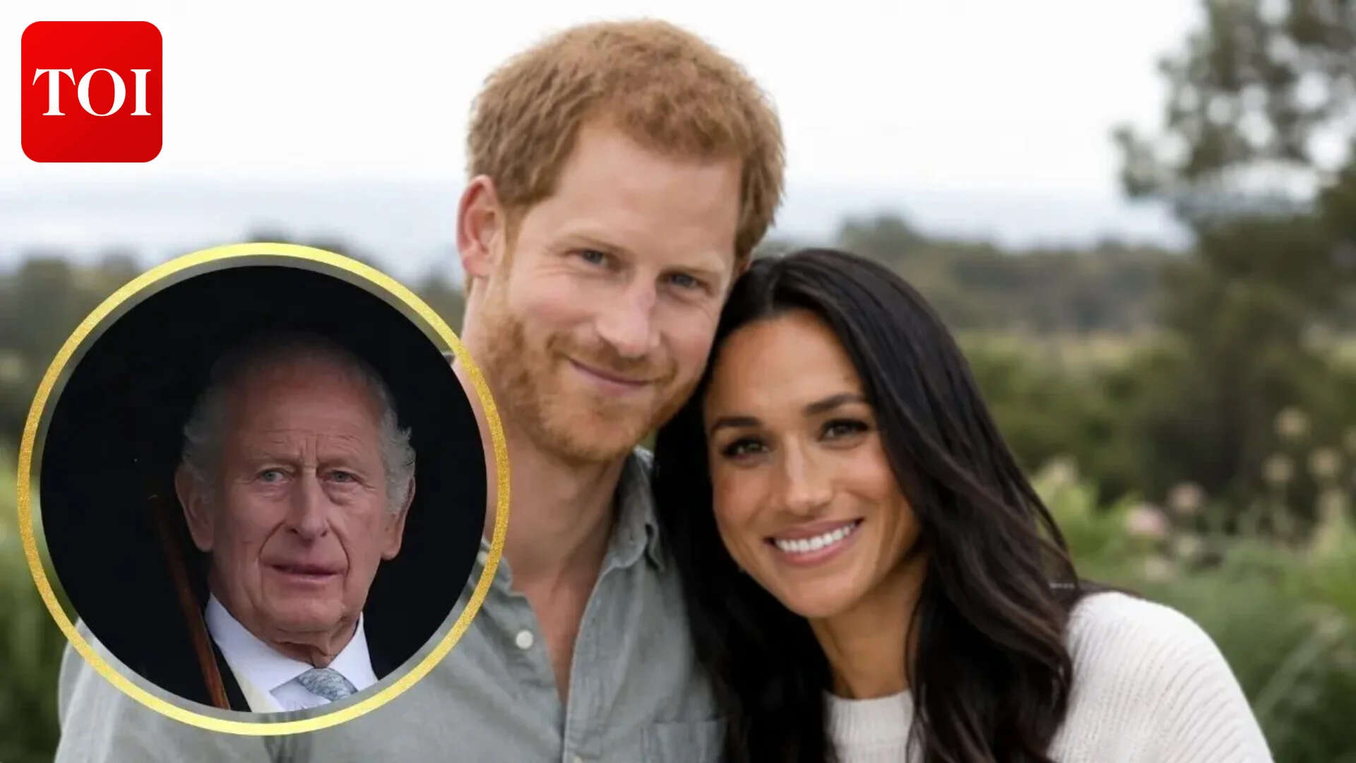 Prince Harry taps Meghan Markle in bid to 'Win Over' King Charles