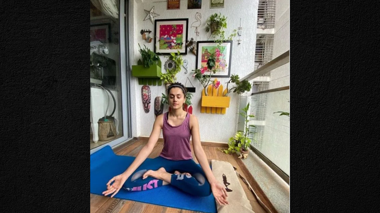 Soothing yoga spot