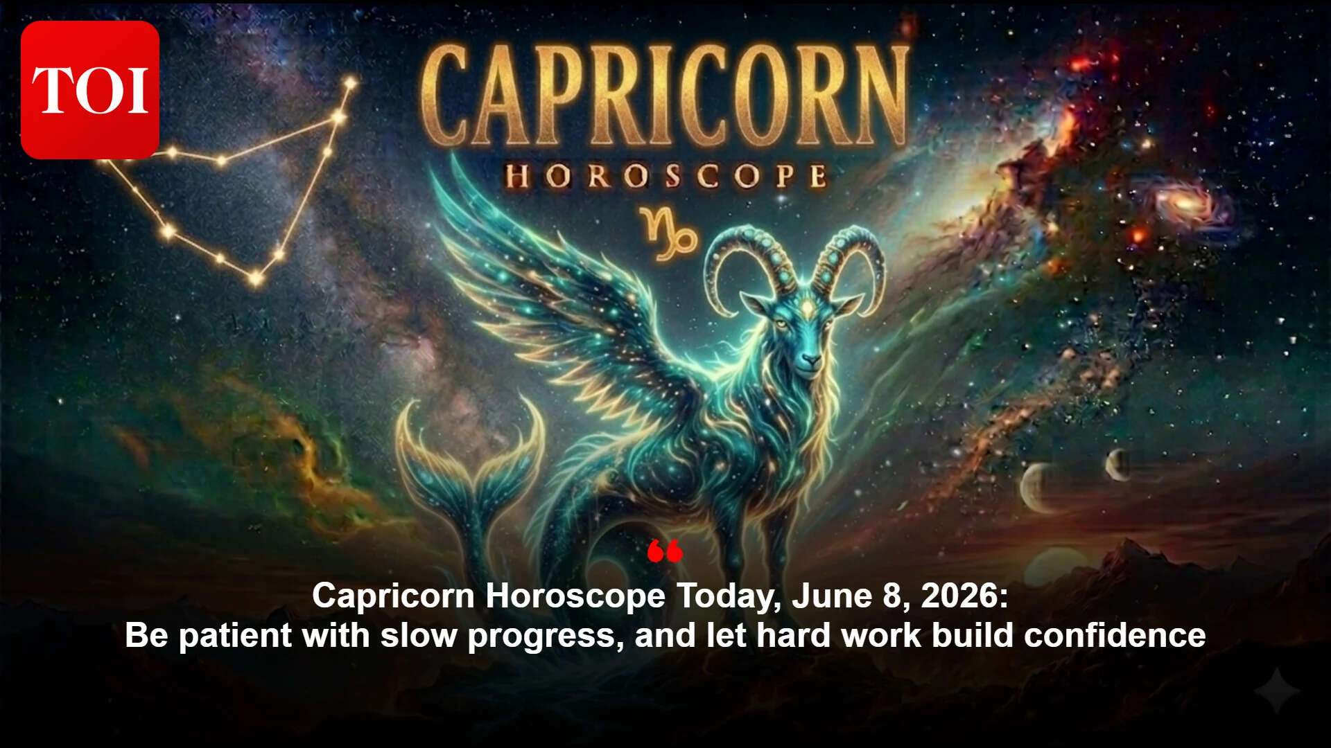 Capricorn Horoscope Guidance: Saturn–Mars phase demands patience; money comes through hard work
