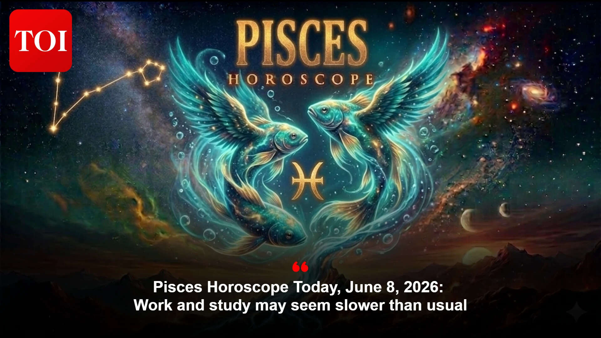 Pisces Horoscope Today: Low mood and rising expenses; chant Moon mantra, avoid travel