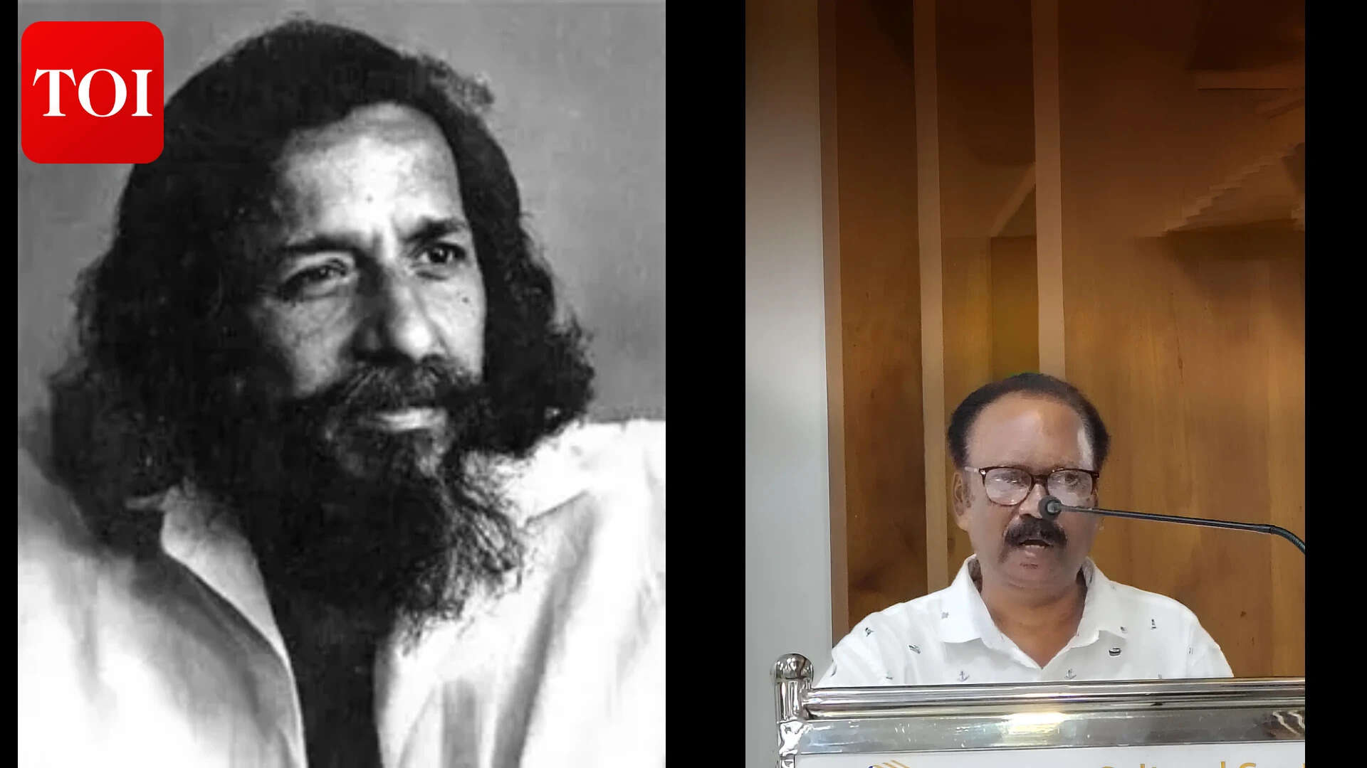 John Abraham (Left) and KN Shaji