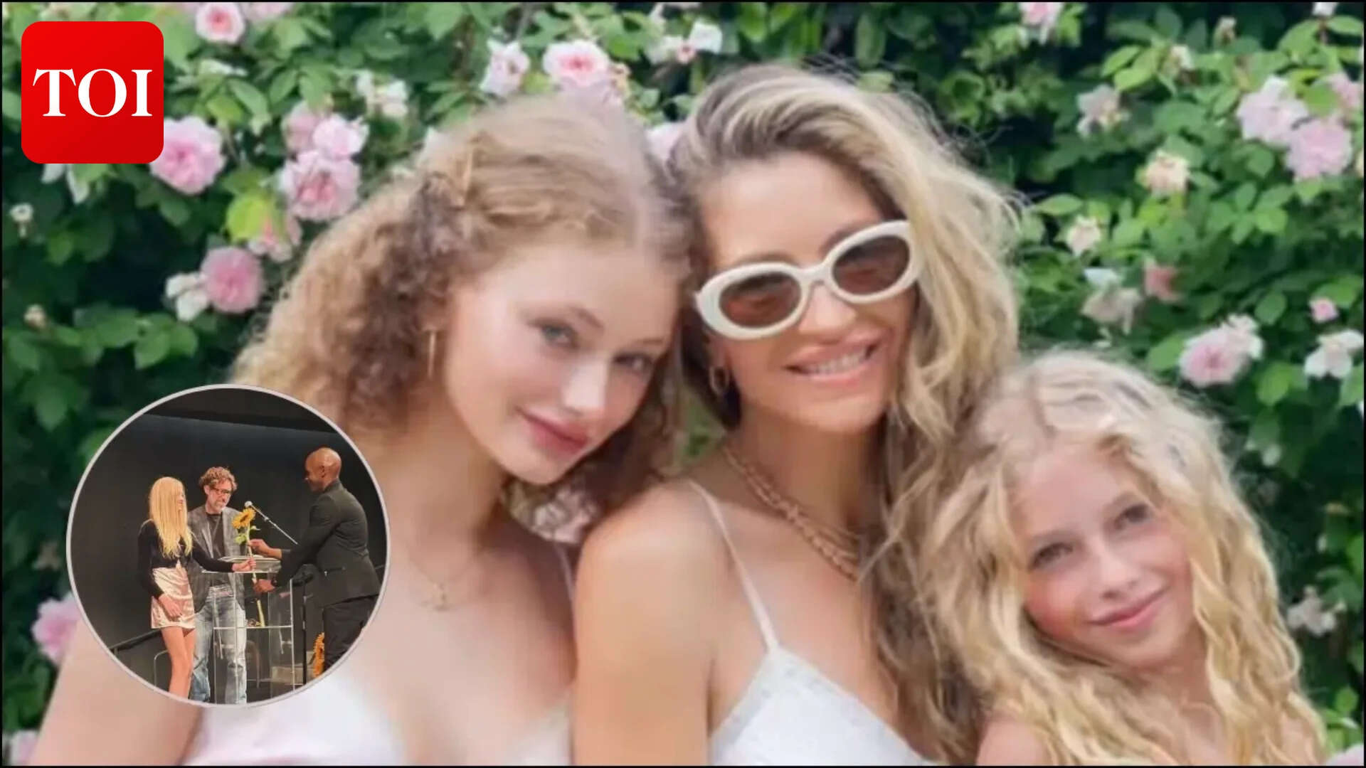 Eric Dane’s daughter, Georgia, graduates from middle school