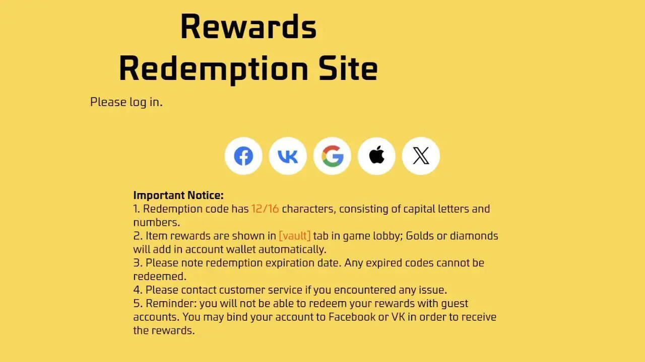 Garena Free Fire MAX redeem codes