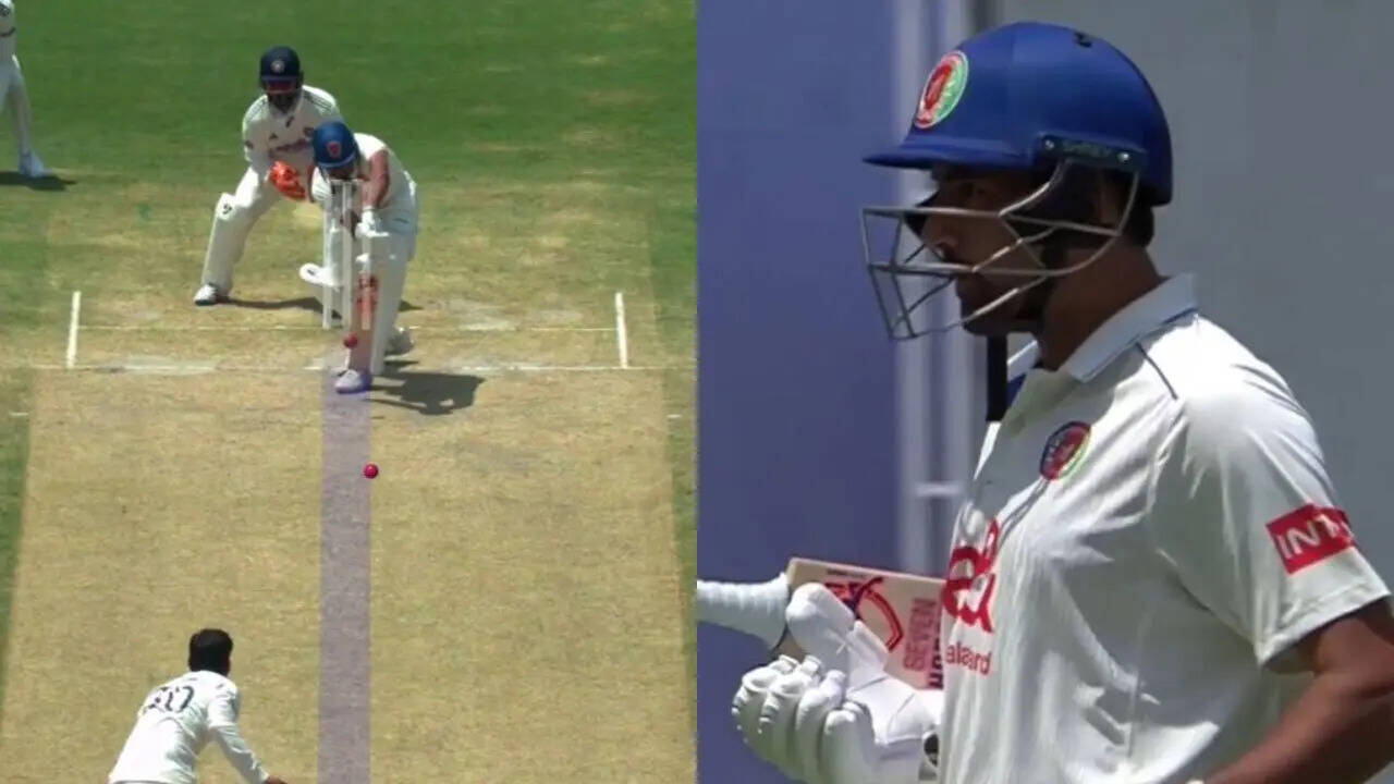 Mohd Saleem walks off without review as animated scenes unfold near Afghan dugout