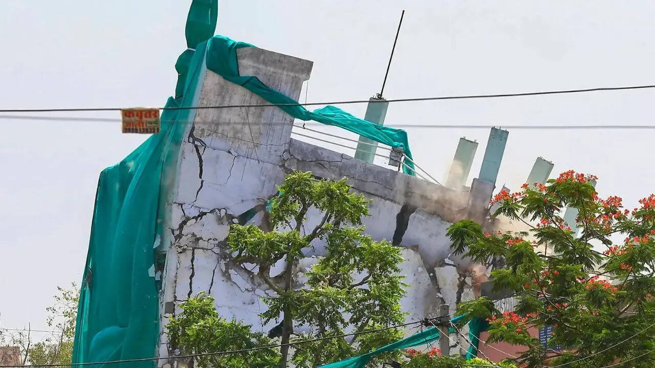 Jaipur anti-encrochment drive: Mosque demolished to widen road; 2 temples, mazaar to be taken down